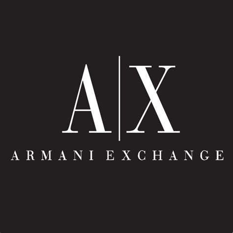 logo armani exchange.